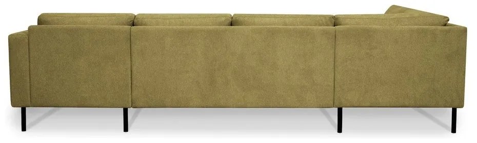 Mustársárga sarokkanapé (bal oldali-U alakú) Hero – Scandic