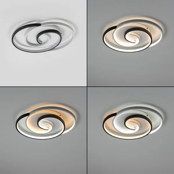 Brilagi - Fényerőszabályozható LED mennyezeti lámpatest VELO LED/70W/230V 3000-6500K + távirányító