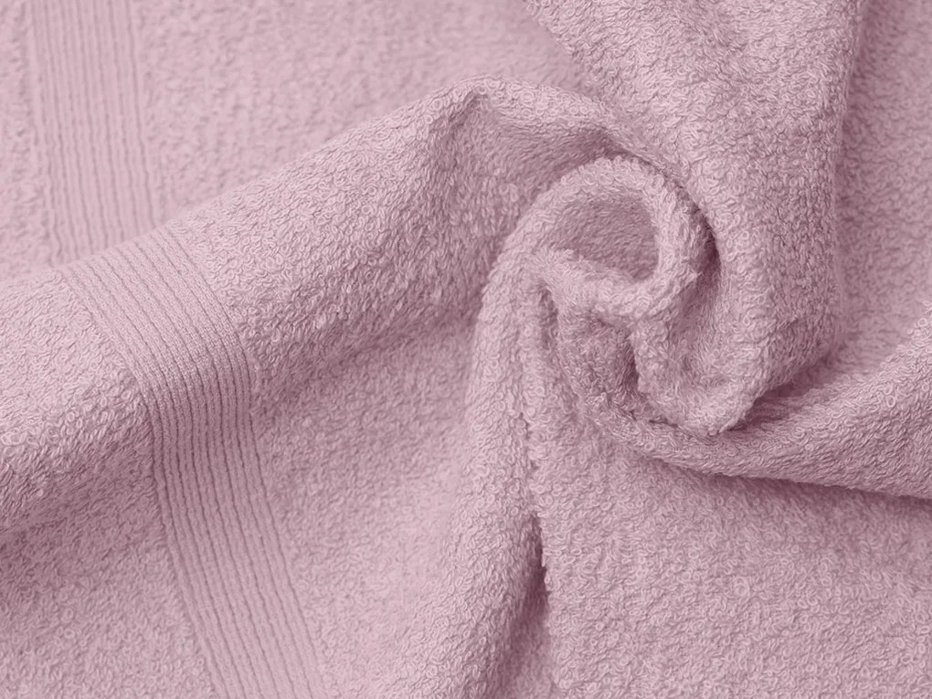 ELEGANZA törölköző 50x100 cm rózsaszín, 100% pamut