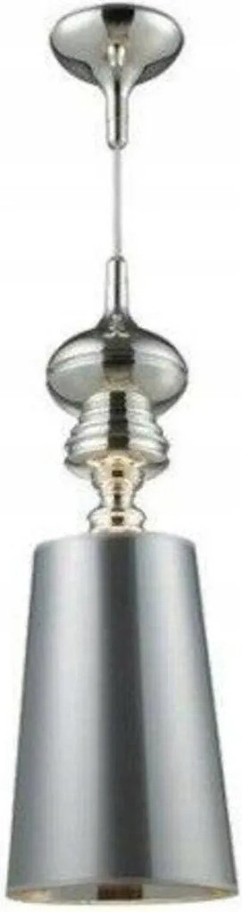 Függesztett lámpa AZzardo Baroco 1 függő ezüst AZ0307 E27 1x15W IP20 25 c