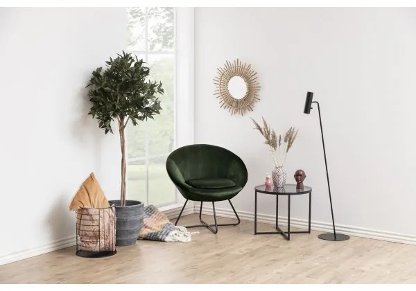 BERYL fotel zöld színben