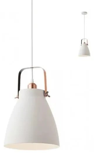 Redo 01-1311 - Csillár zsinóron ARNE 1xE27/42W/230V fehér