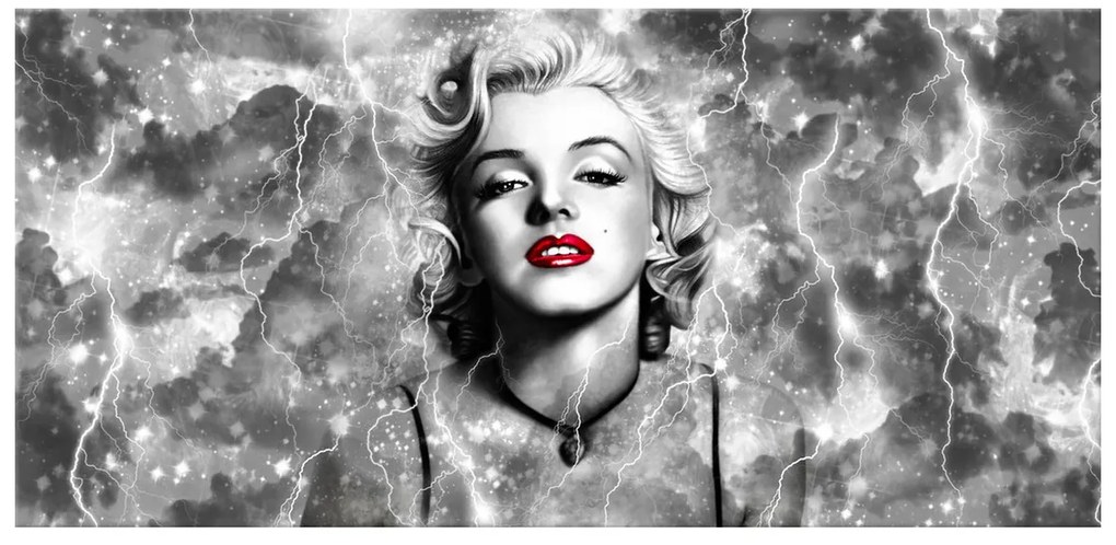 Gario Vászonkép Felvillanyozó Marilyn Monroe Méret: 90 x 60 cm