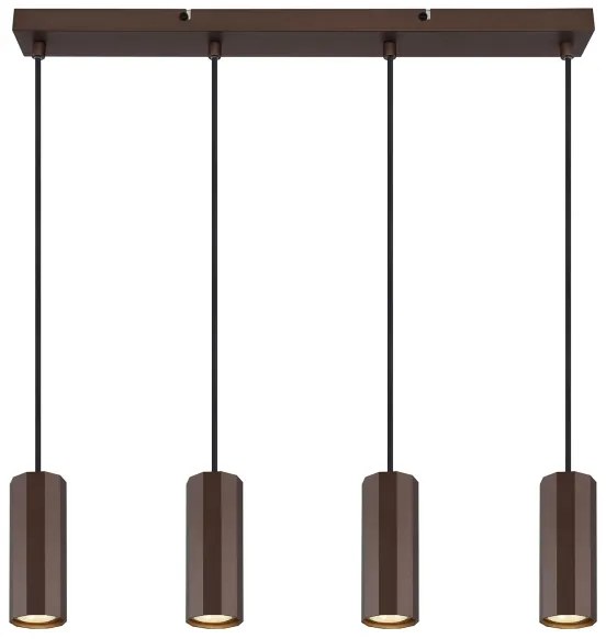 Globo 57919-4H - Csillár zsinóron JAMES 4xGU10/25W/230V