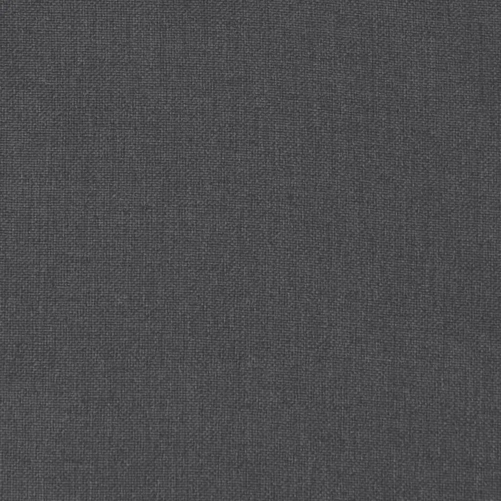 2 db antracit szövet magas háttámlájú székpárna 120x50x7 cm