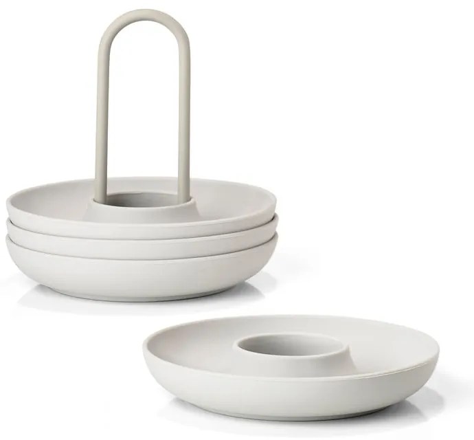 Fém lágytojás tartó szett 4 db-os Singles – Zone