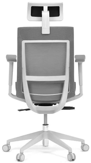 Szürke Hálós Irodai Szék, Szinkron Mechanikával. KA-W004 GREY