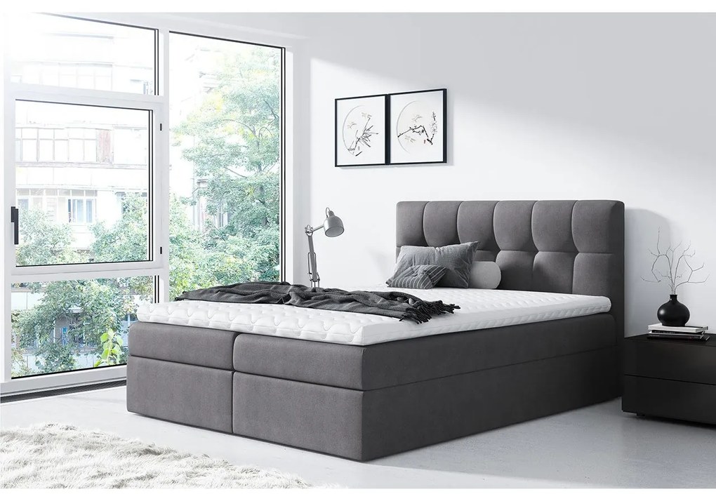 Franciaágy Boxspring Maddox (180x200) (Rico 23). 1058896