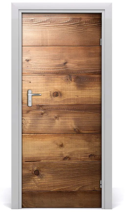 Ajtó tapéta fa háttér 85x205 cm