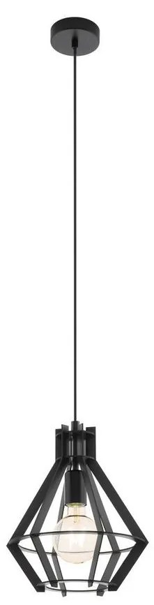 Eglo 49159 - Csillár zsinóron IPSWICH 1xE27/60W/230V