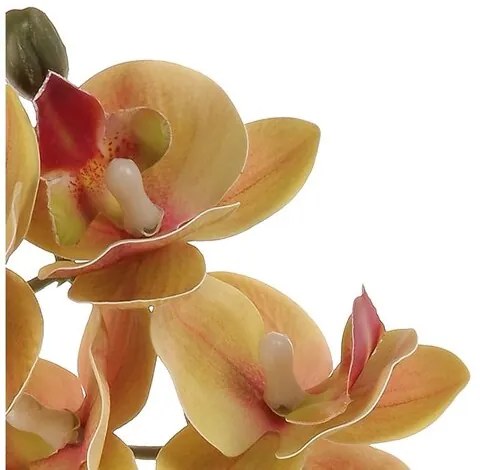 Művirág Orchidea sötét rózsaszín, 10 x 10 x 63 cm