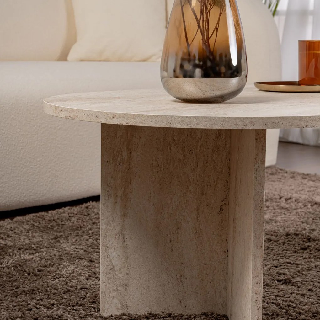 Sable Travertine konferenciaasztal