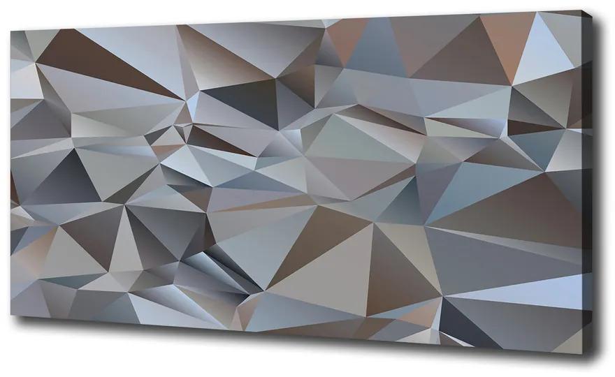 Vászonkép nyomtatás Absztrakció háromszögek pl-oc-100x50-f-93268877