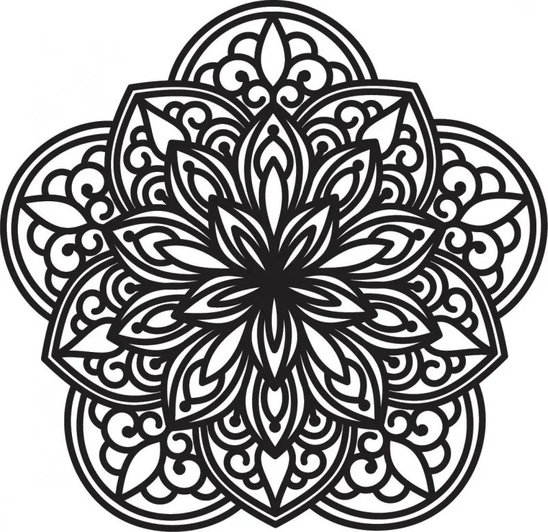 Varázslatos mandala a falon - ILIZIA