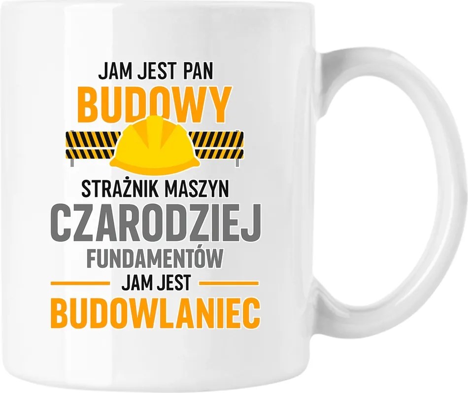 Építészmérnök varázsló bögre Fehér 330ml