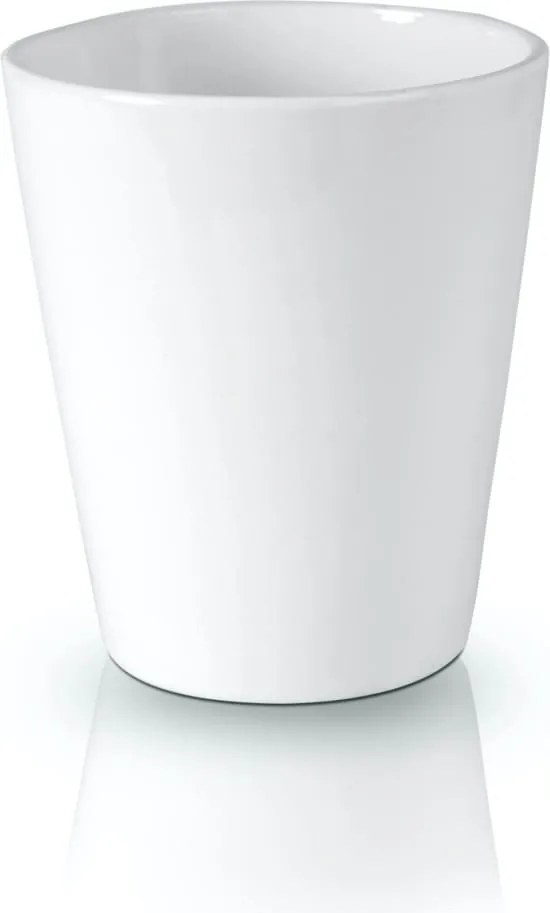 Kerámia Virágtartó Orchidea 13cm Fehér