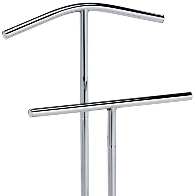 Fényes króm szobainas, 104 cm magas, 5 kg teherbírással – 83989