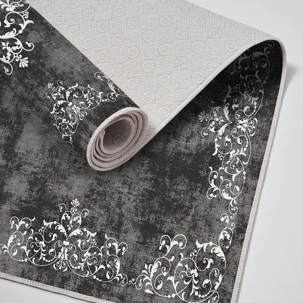 Szürke fürdőszobai kilépő szett 2 db-os 60x100 cm – Foutastic