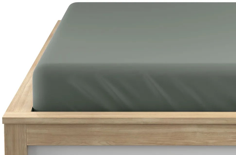 Jersey lepedő sötétzöld 90 x 200 cm