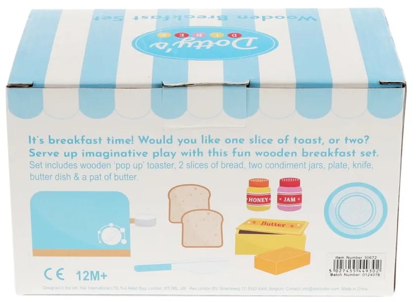 Játékkonyha kiegészítő Toaster – Rex London
