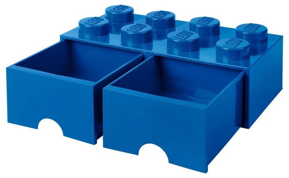 Sötétkék 2 fiókos tárolódoboz - LEGO®