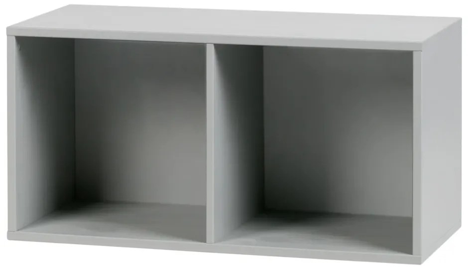 Szürke borovi fenyő moduláris könyvespolc 81x41 cm Vt – vtwonen