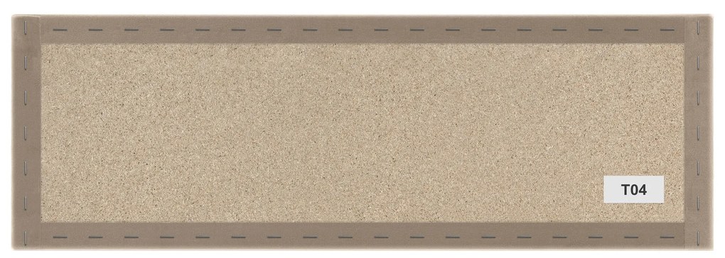 Kárpitozott panel - Téglalap - 70x30cm Szín: Sárga