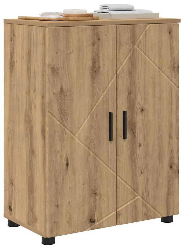 Fürdőszoba Székény kézműves tölgy 60 x 35 x 80 cm Faanyag