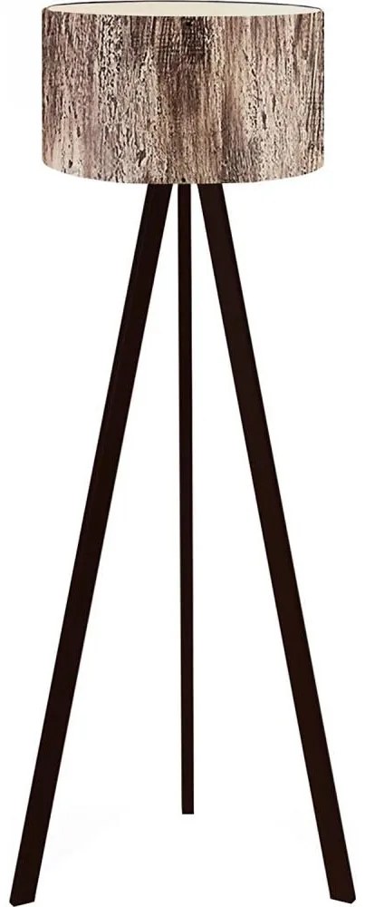 Állólámpa AYD 1xE27/40W/230V barna