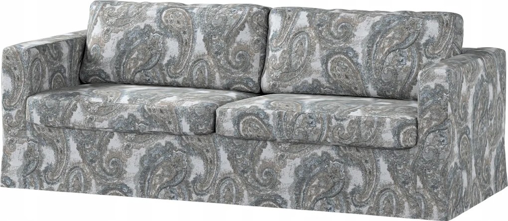 Karlstad 3 személyes kinyitható kanapé huzat Ikea zöld