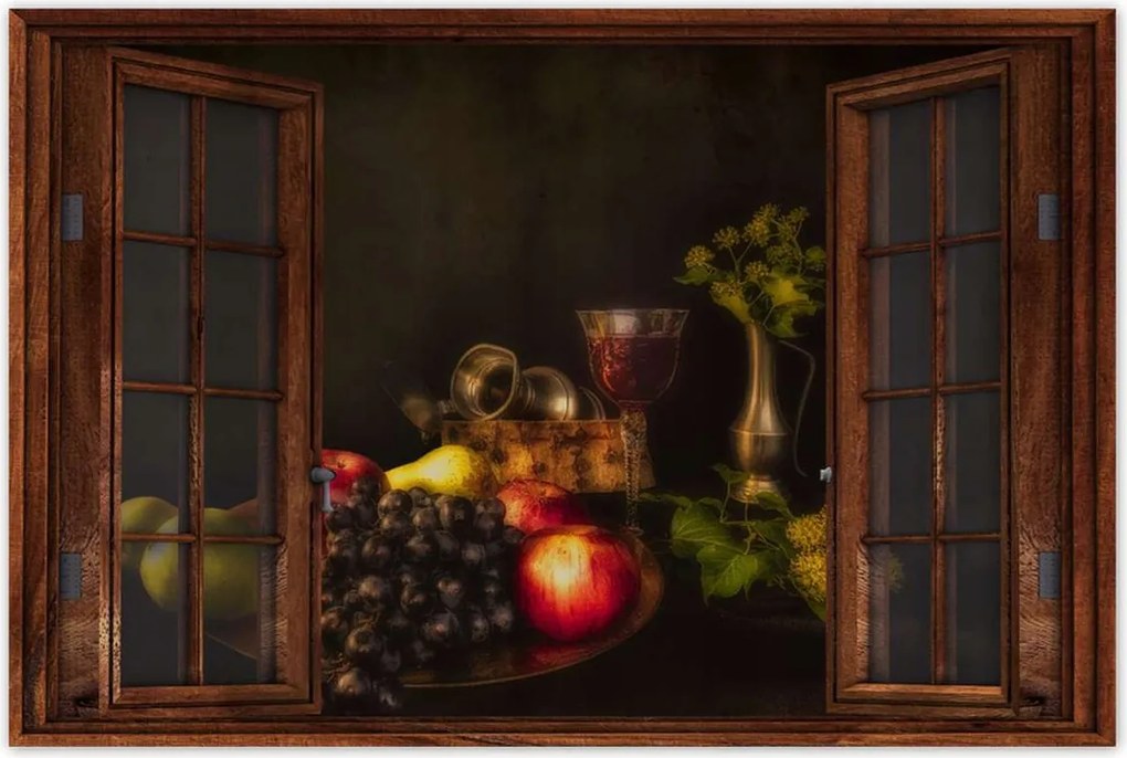 Poszterek 90x60 Gyümölcsös kompozíció