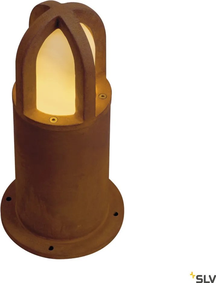 SLV 229431 RUSTY Modern Kültéri Állólámpa Rozsdás E27 IP54