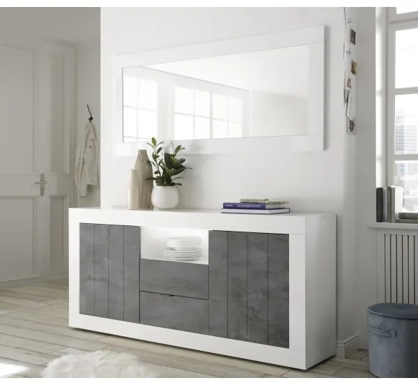 FINERA tükör 75x170 cm fehér