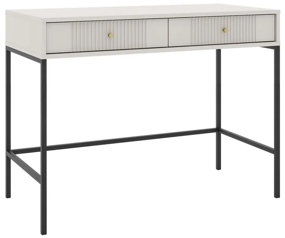 LUE konzolasztal bézs/fekete