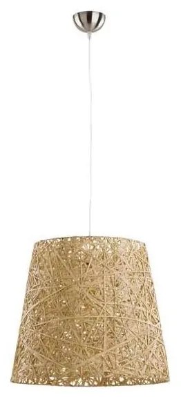 Csillár zsinóron CANNUCIA 1xE27/15W/230V bézs