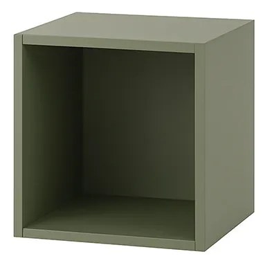 Boxie nyitott fali szekrény 40x40x27 cm zöld