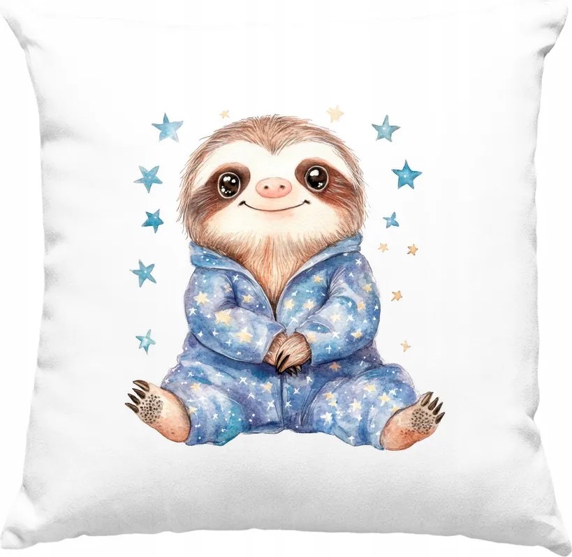 Lajhár párna Színes Álom 5 Fehér