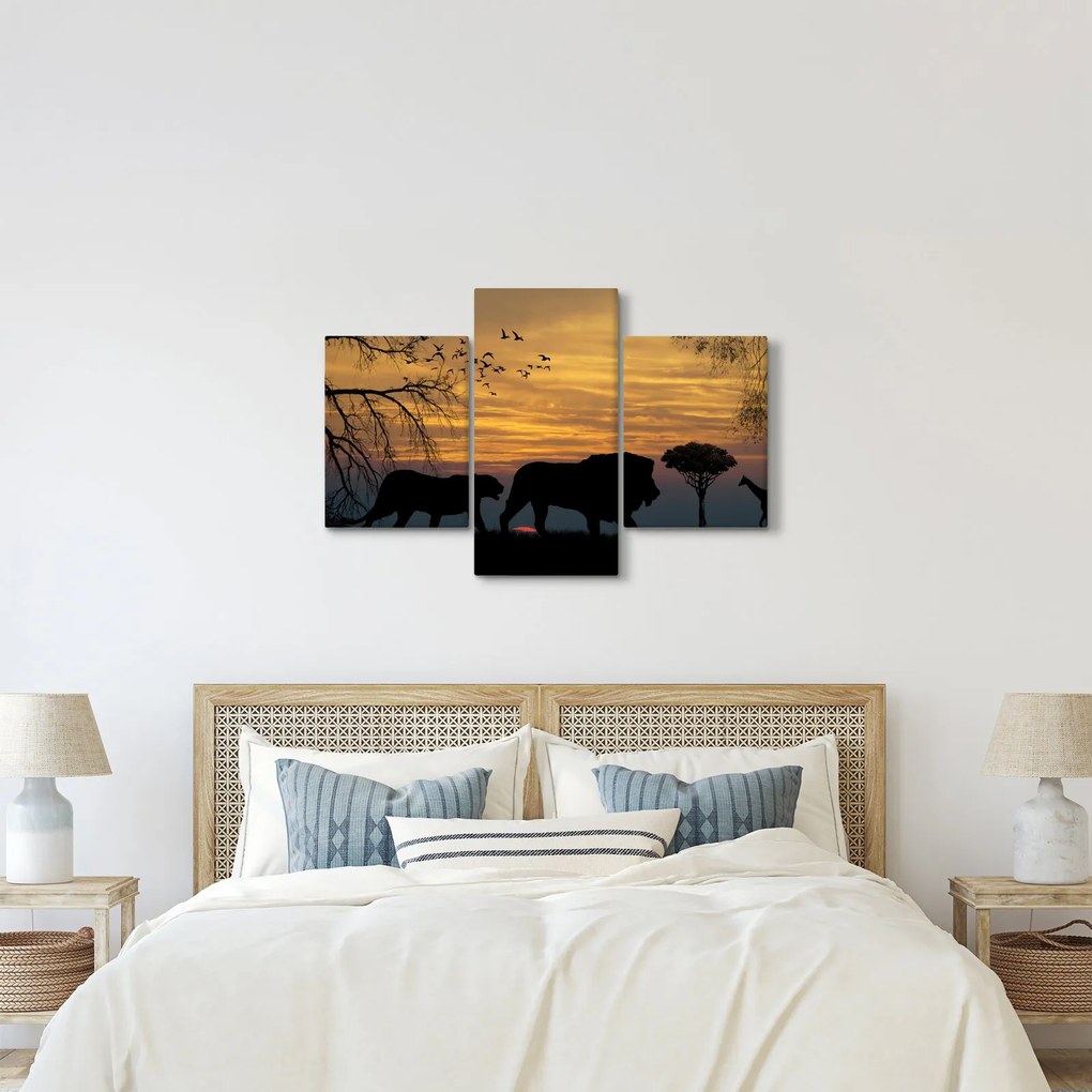 Safari képe (90x60 cm)