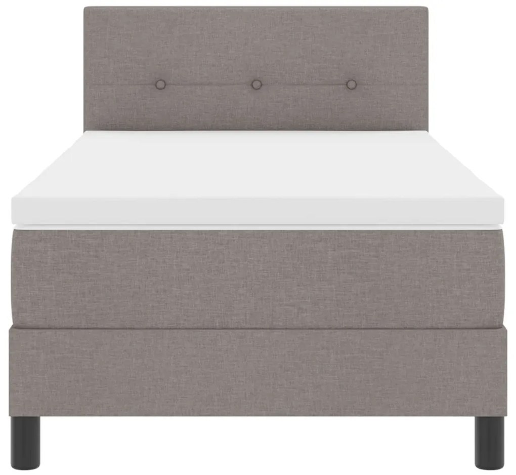 Boxspring Ágy Matrac Szín: Barna 80x200 cm Anyag