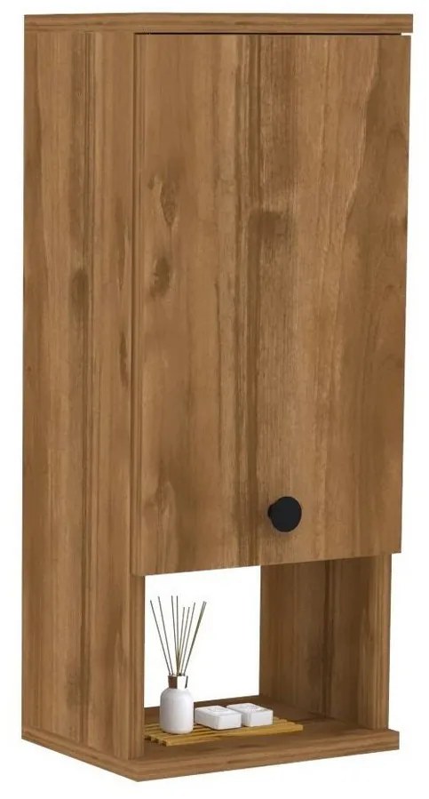 Fürdőszoba szekrény Mis - Walnut