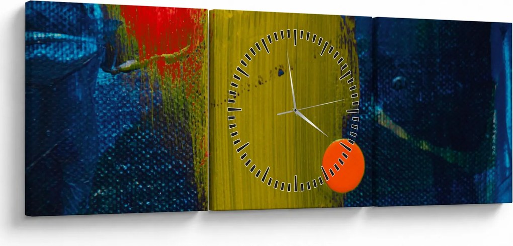 Szinek képe (órával) (90x30 cm)