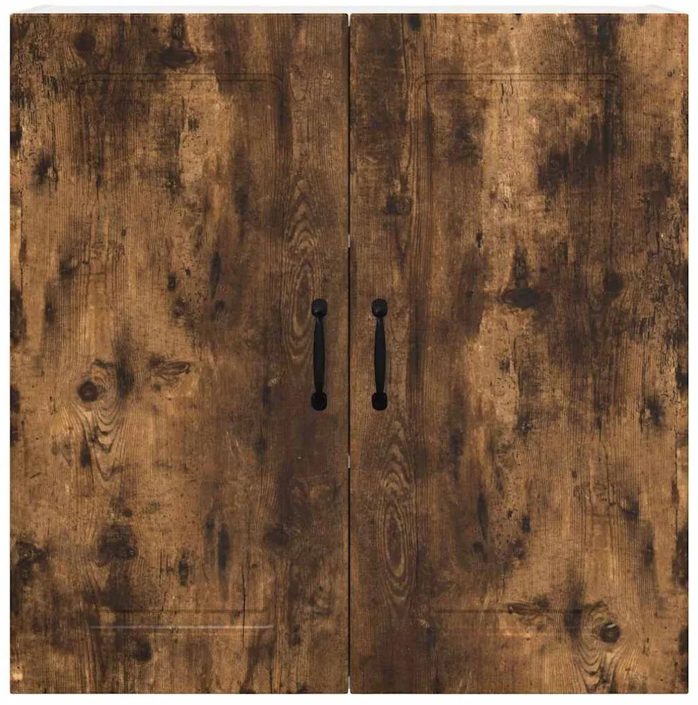 Fali konyhaszekrény Füstölt tölgy 80 x 31 x 80 cm Faanyag