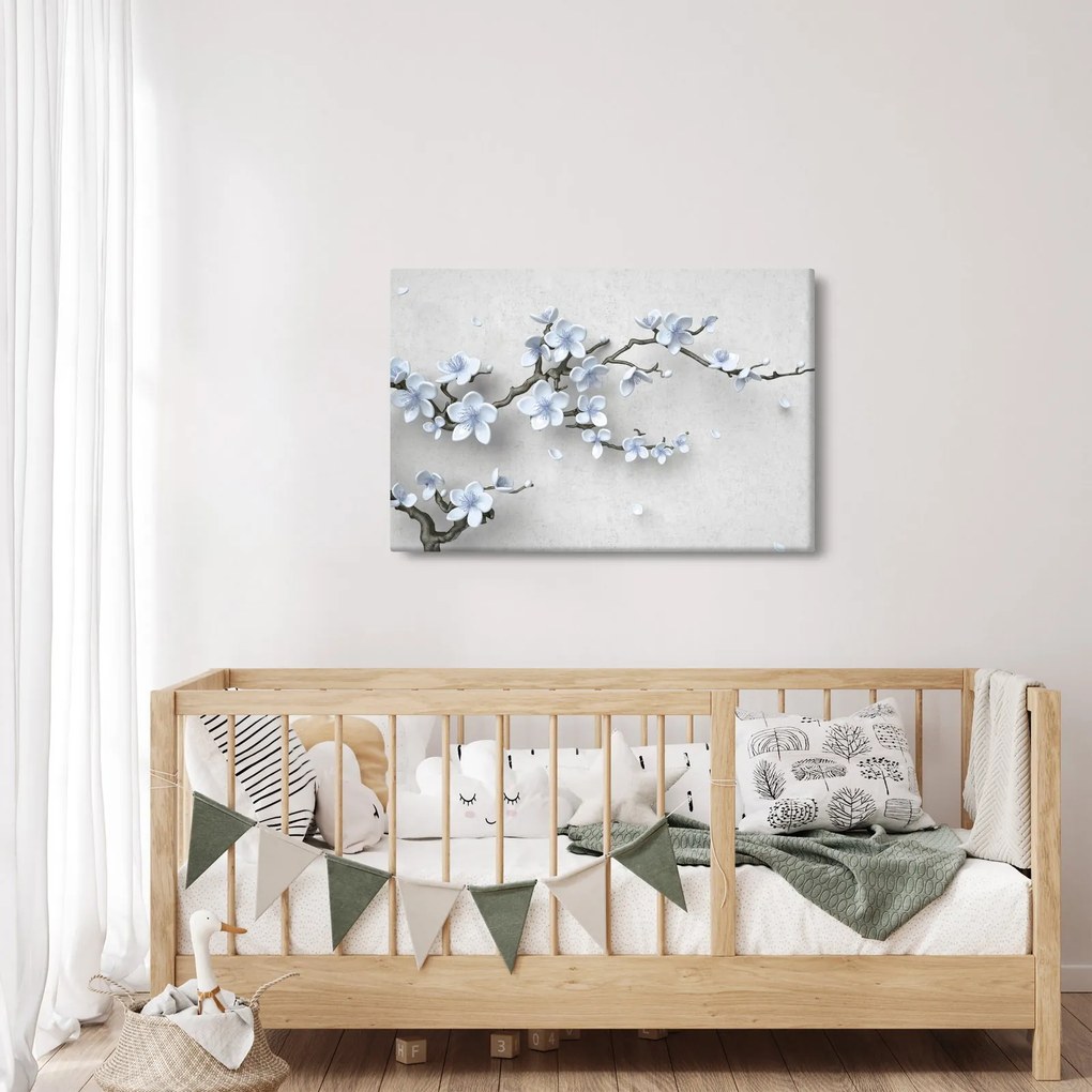 A virágok képe (90x60 cm)