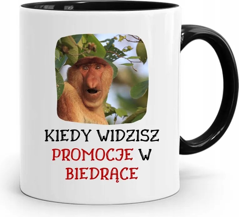 Bögre Fekete Hordozó Janusz Akciók Katicabogár Mintával