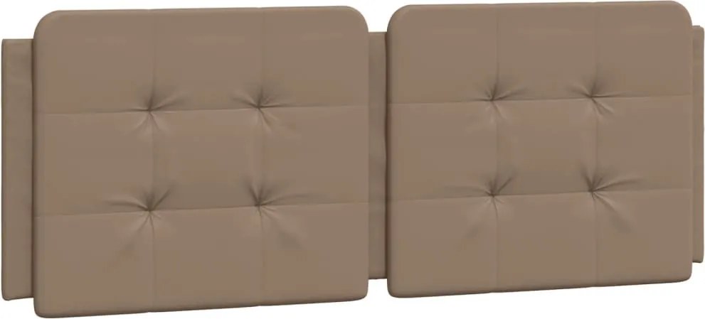 cappuccino színű műbőr fejtámla párna Zadar 120 cm