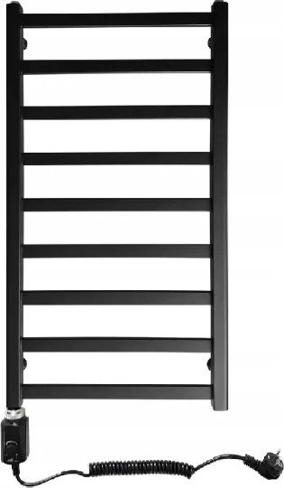 Lugo elektromos fürdőszobai radiátor 600 W Fekete