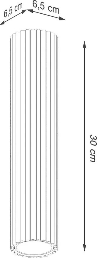 Szürkésbarna fém spotlámpa Gleam – Sollux