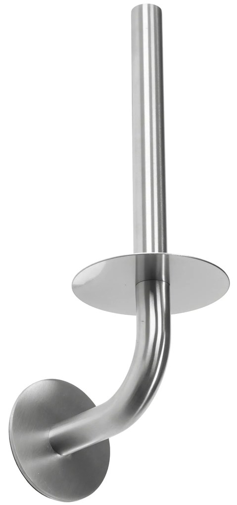 Falra szerelhető wc papír tartó Nickel brush INOX 322220