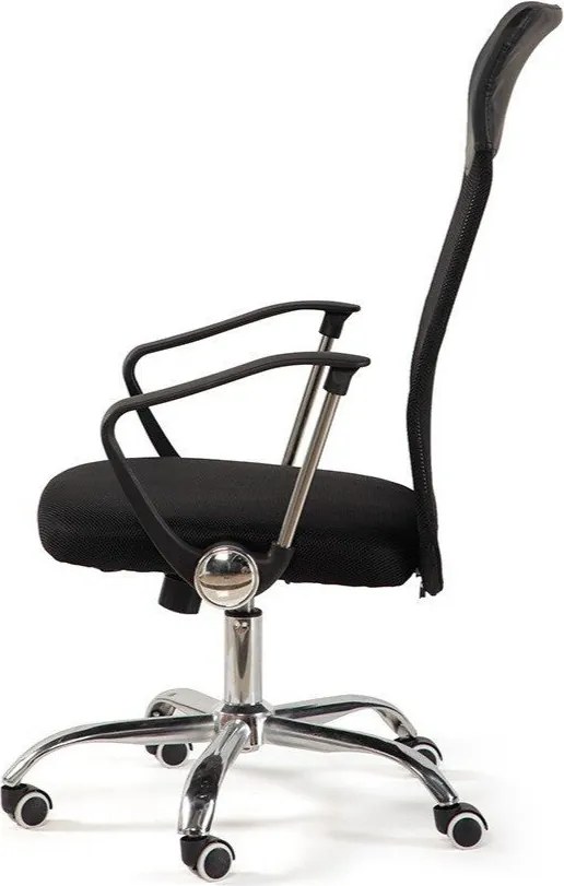 Fekete kárpitozott irodai szék Arco – Bonami Essentials