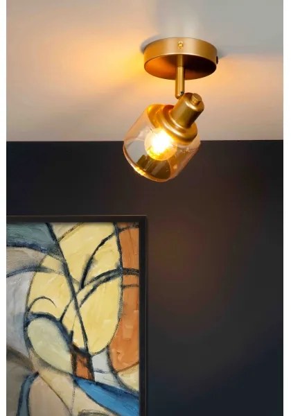 Lucide 77979/01/02 - Spotlámpa BJORN 1xE14/40W/230V arany